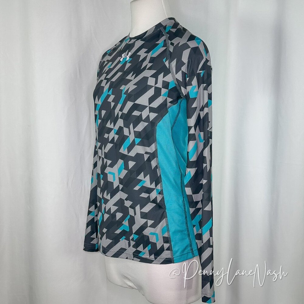 Under Armour Youth Printed Long Sleeve T-Shirt Medium M - Picture 5 of 11